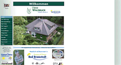 Desktop Screenshot of fewo-haus-waldblick.de